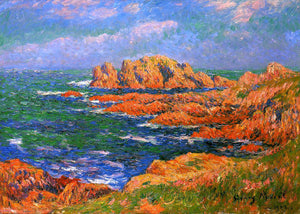  Henri Moret The Rocks at Ouessant - Art Print