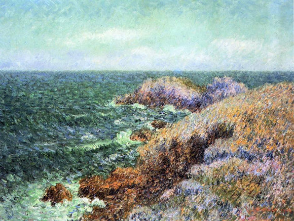  Gustave Loiseau The Rocks of Saint-Lunaire - Art Print