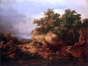  The Elder Karoly Marko The Roman Campagna near Ceraites - Art Print