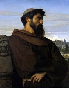  Alexandre Cabanel The Roman Monk - Art Print