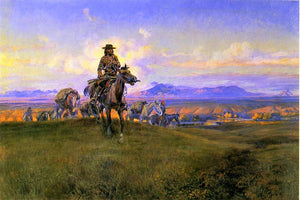  Charles Marion Russell The Romance Makers - Art Print