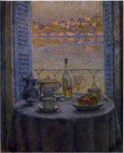  Henri Le Sidaner The Round Table - Art Print