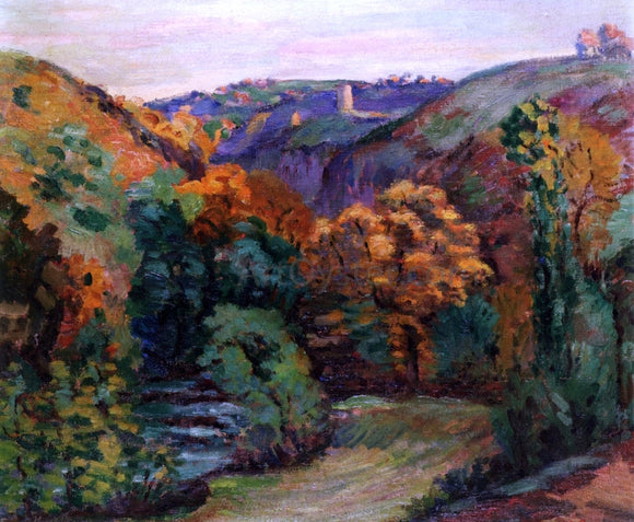  Armand Guillaumin The Ruins of the Chateau at Crozant - Art Print