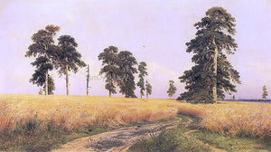  Ivan Ivanovich Shishkin The Rye Field, 1878 - Art Print