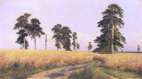  Ivan Ivanovich Shishkin The Rye Field, 1878 - Art Print