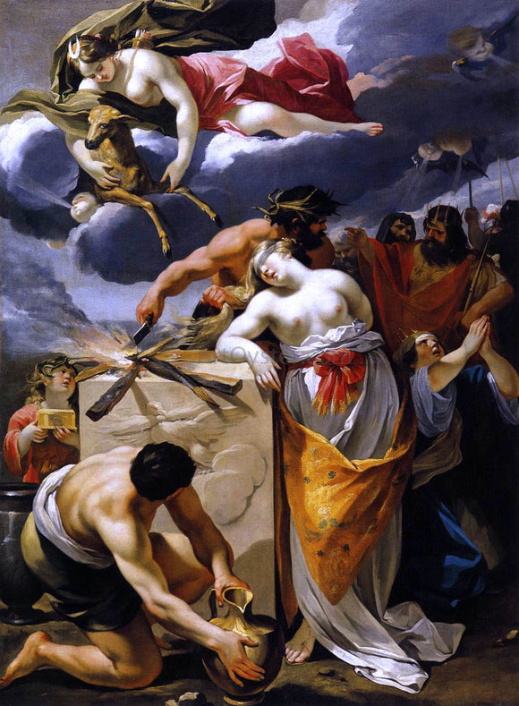  Francois Perrier The Sacrifice of Iphigenia - Art Print