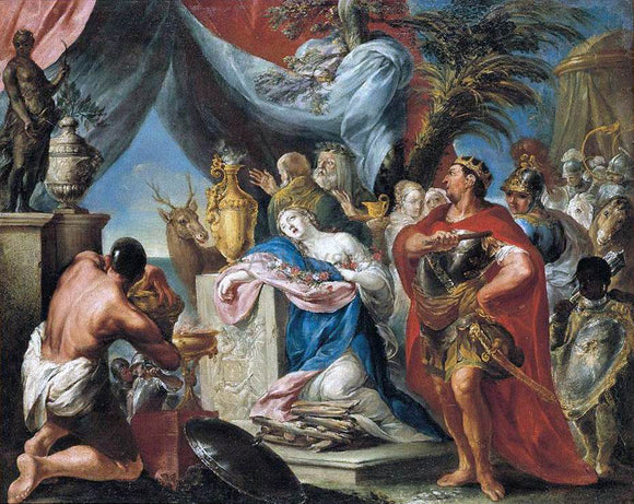 Felice Torelli The Sacrifice of Iphigenia - Art Print