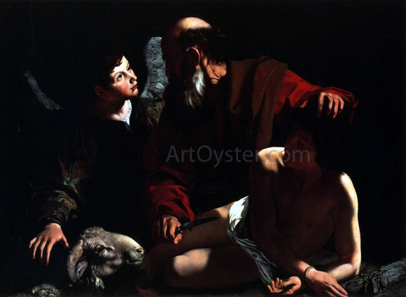  Caravaggio The Sacrifice of Isaac - Art Print