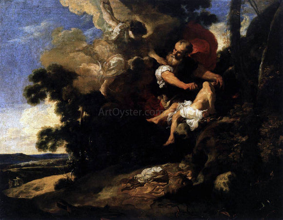  Johann Liss The Sacrifice of Isaac - Art Print