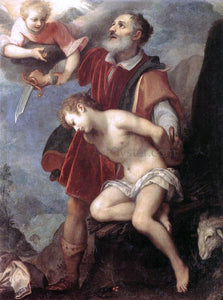  Cigoli The Sacrifice of Isaac - Art Print
