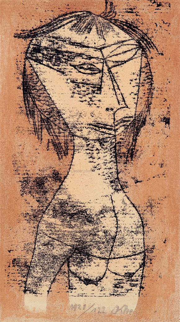  Paul Klee The Saint of Inner Light - Art Print
