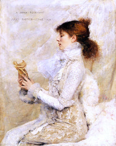  Jules Bastien-Lepage The Sarah Bernhardt Portrait - Art Print