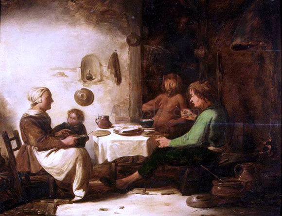  Benjamin Gerritsz Cuyp The Satyr and the Peasant Family - Art Print