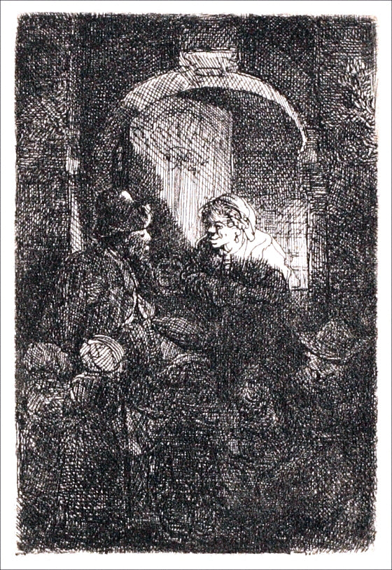  Rembrandt Van Rijn The Schoolmaster - Art Print