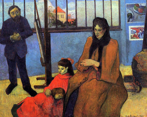  Paul Gauguin The Schuffenecker Family - Art Print