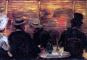  George Luks The Screen, Cafe de Versailles, Paris - Art Print