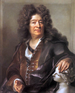  Joseph Vivien The Sculptor Francois Girardon - Art Print