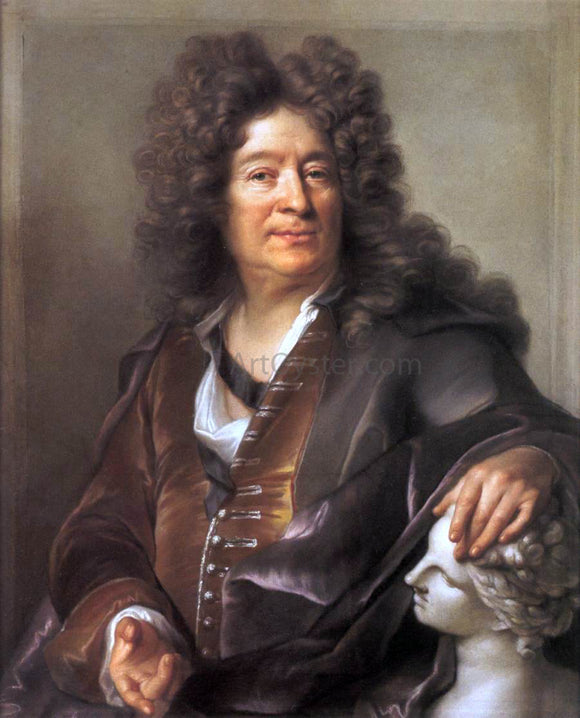  Joseph Vivien The Sculptor Francois Girardon - Art Print