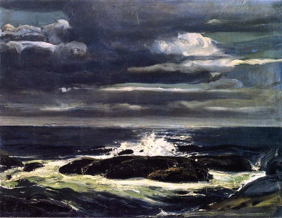  George Wesley Bellows The Sea - Art Print