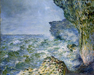  Claude Oscar Monet The Sea at Fecamp - Art Print