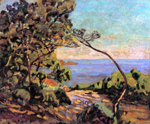  Armand Guillaumin The Sea at Pointe de la Perriere, Saint-Palais - Art Print