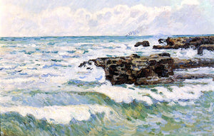  Armand Guillaumin The Sea at Saint-Palais - Art Print