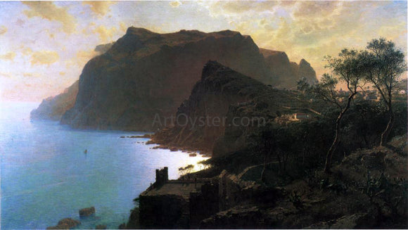  William Stanley Haseltine The Sea from Capri - Art Print