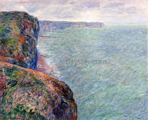  Claude Oscar Monet The Sea View of Cliffs - Art Print