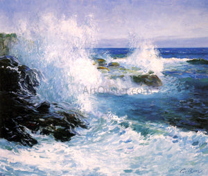  Guy Orlando Rose The Sea View of Cliffs - Art Print