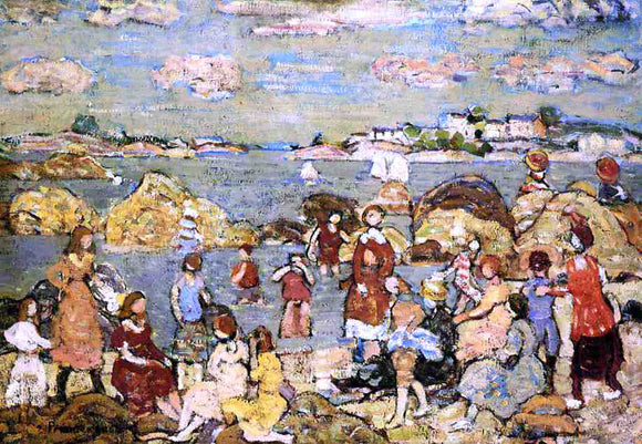  Maurice Prendergast The Seashore - Art Print