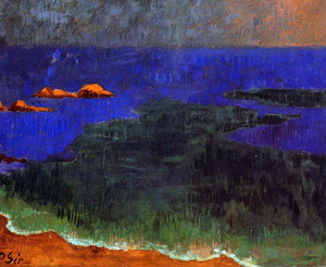  Paul Serusier The Seat at Poldu: Sunset - Art Print
