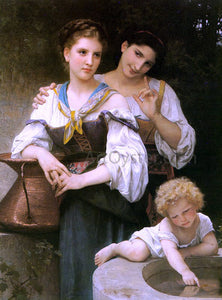  William Adolphe Bouguereau The Secret - Art Print