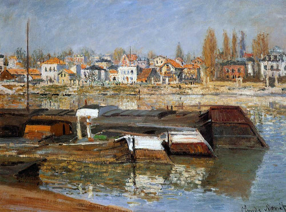  Claude Oscar Monet The Seine at Asnieres - Art Print