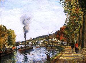  Camille Pissarro The Seine at Marly - Art Print