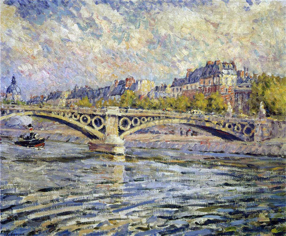  Henri Lebasque The Seine at Paris - Art Print