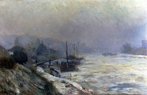  Albert Lebourg The Seine in Winter - Art Print