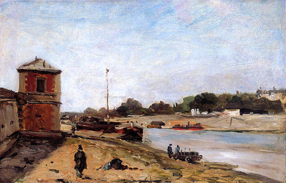  Paul Gauguin The Seine Opposite the Quai de Passy - Art Print