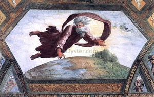  Raphael The Separation of Land and Water (Loggia on the Second Floor, Palazzi Pontifici, Vatican) - Art Print