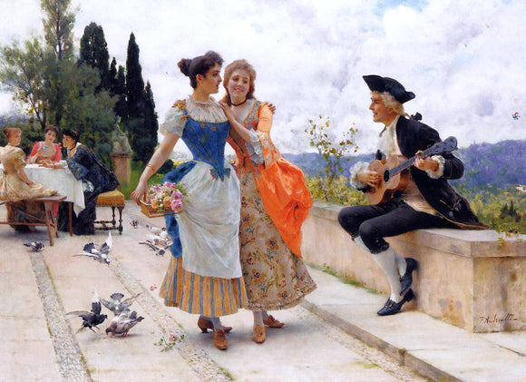  Federico Andreotti The Serenade - Art Print