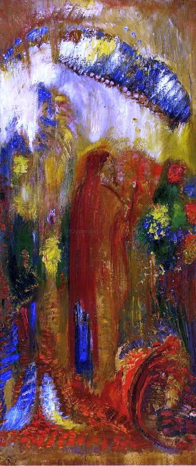  Odilon Redon The Sermon - Art Print