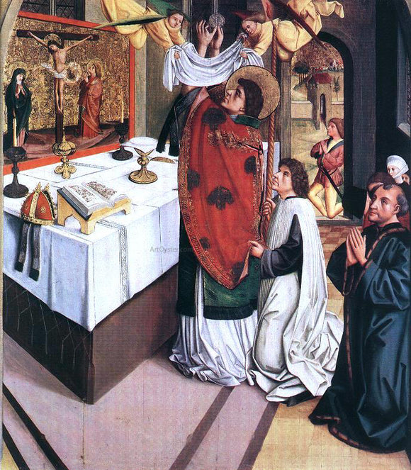  Unknown Hungarian Painters The Sermon of Saint Martin - Art Print