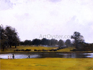  Giuseppe De Nittis The Serpentine, Hyde Park, London - Art Print