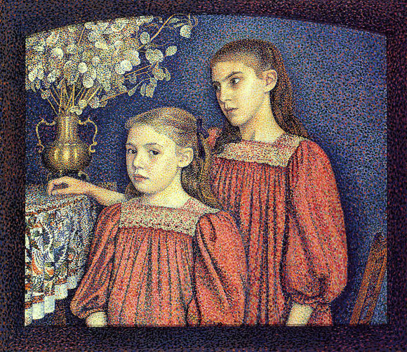  Georges Lemmen The Serrys Sisters - Art Print