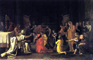  Nicolas Poussin The Seven Sacraments: Confirmation - Art Print