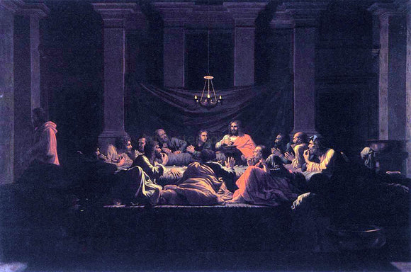  Nicolas Poussin The Seven Sacraments: Eucharist - Art Print