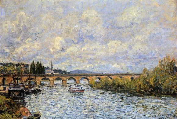  Alfred Sisley The Sevres Bridge - Art Print