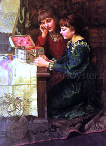  Mary L Gow The Sewing Box - Art Print