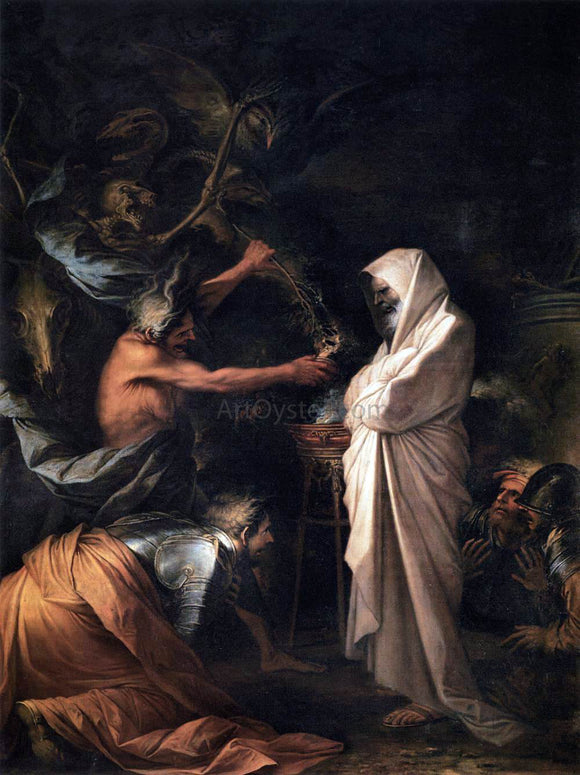  Salvator Rosa The Shade of Samuel Appears to Saul - Art Print