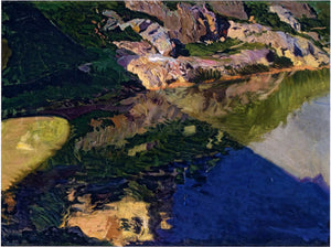  Joaquin Sorolla Y Bastida The Shadow of Alcantara Bridge, Toledo - Art Print