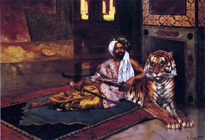  Rudolph Ernst The Sheik's Favorite - Art Print